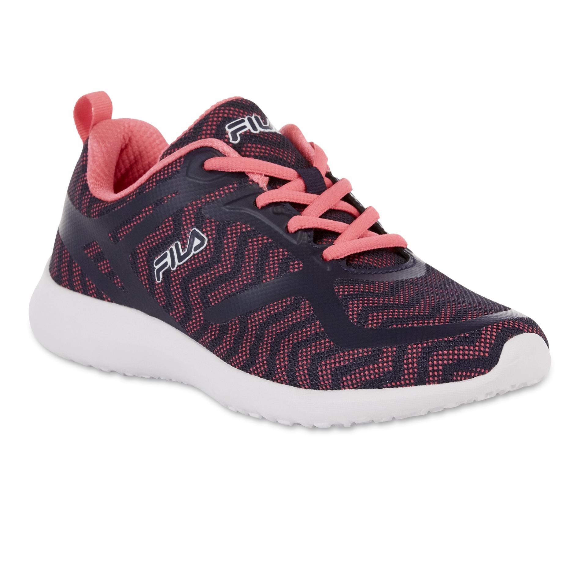 Fila Women&#239;s Memory Kameo 2 Navy/Neon Pink Athletic Shoe