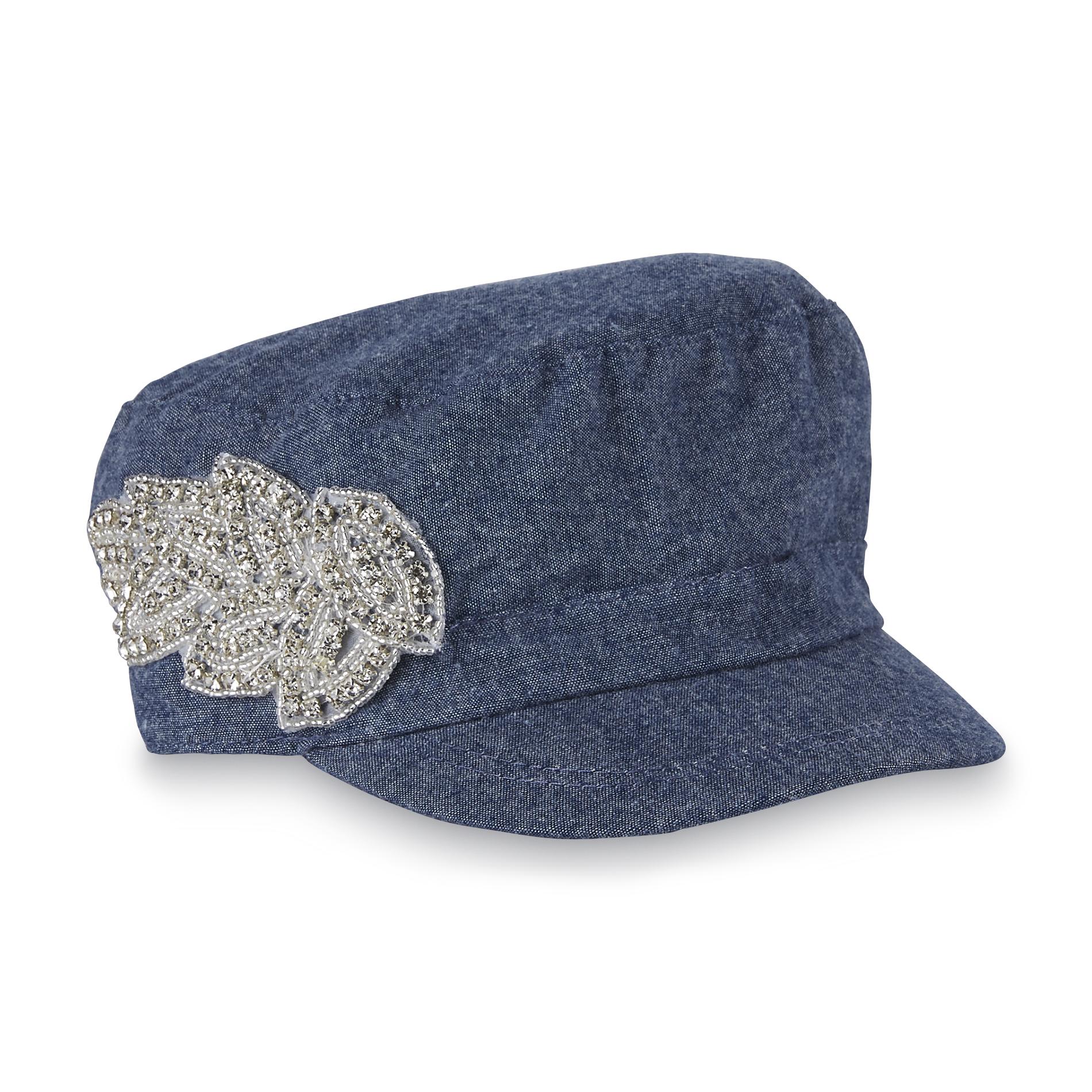 Women's Embellished Cadet Hat