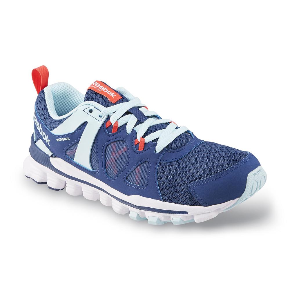 Reebok Women's Hexaffect Run Blue/Light Blue/White Running Shoe