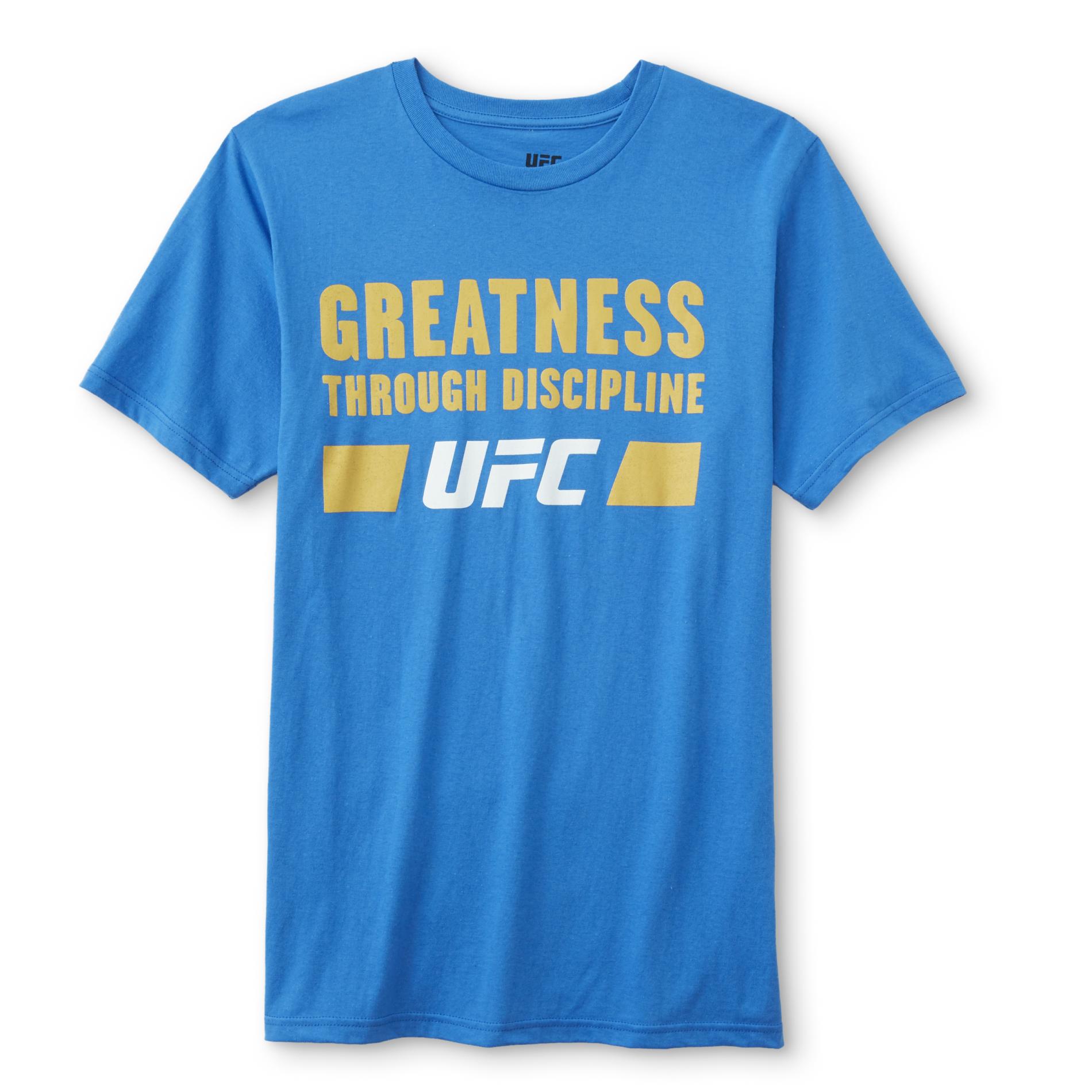 UFC Men's Graphic T-Shirt - Greatness Through Discipline