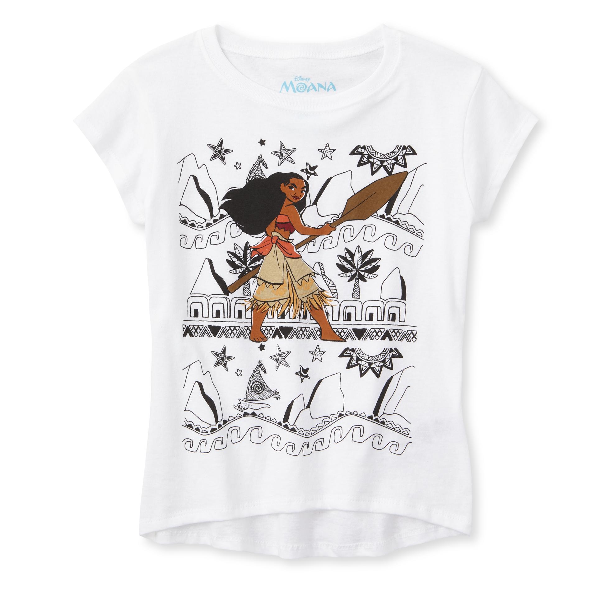 Disney Moana Girls' Graphic T-Shirt