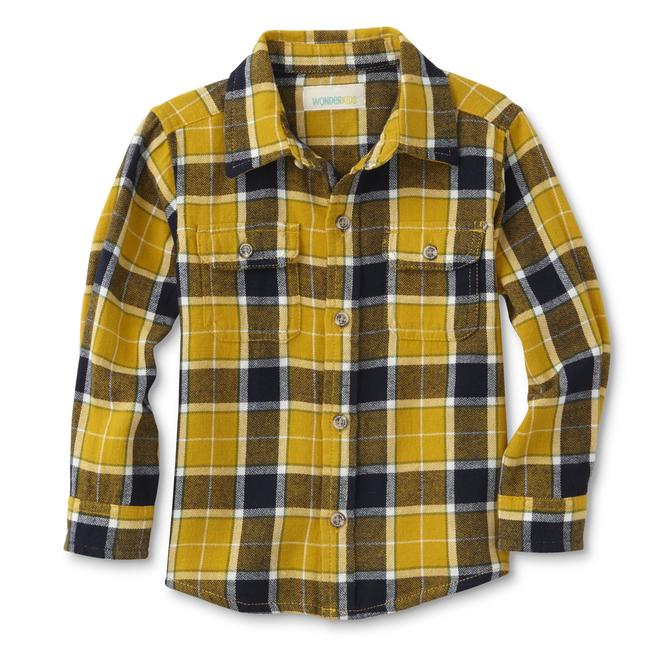 infant red flannel shirt