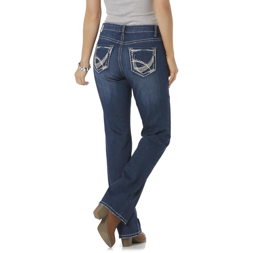 Rockin Denim Women's Embellished Bootcut Jeans