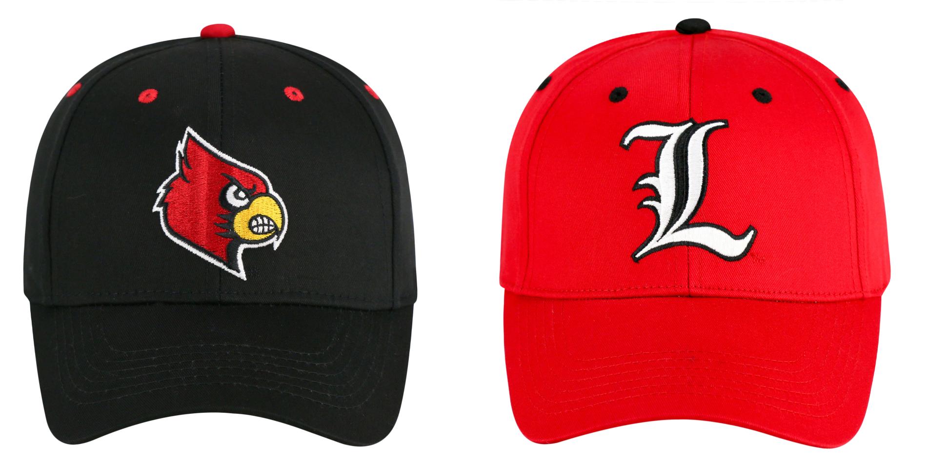 NCAA 2-Pack Men's Logo Baseball Hats - Louisville Cardinals NCAA 2-Pack Men's Logo Baseball Hats - Louisville Cardinals