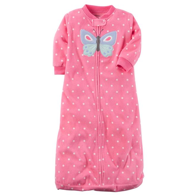 Carter's Infant Girls' Fleece Sleep Bag Butterfly
