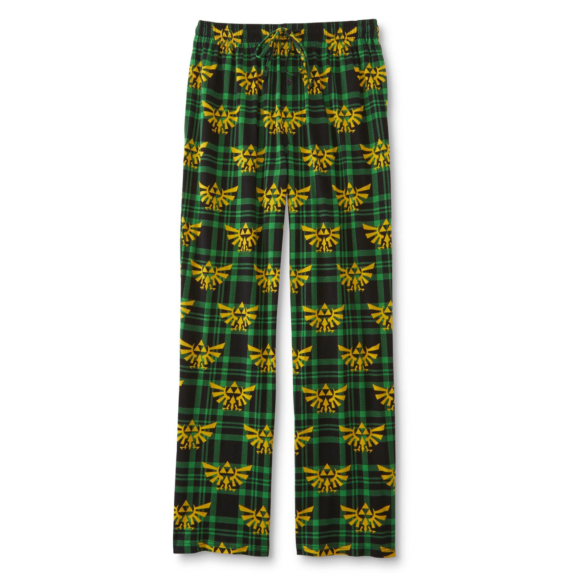 Nintendo The Legend of Zelda Men's Pajama Pants Hyrule Crest