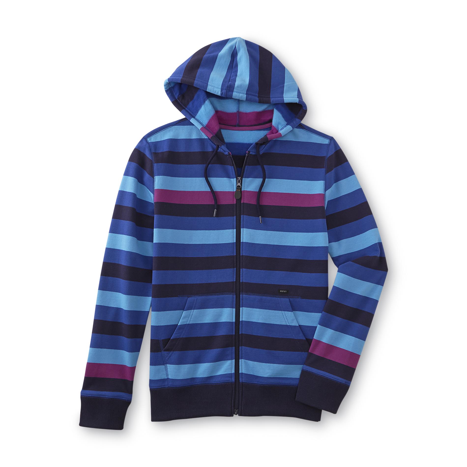 Amplify Young Men's Hoodie Jacket - Striped