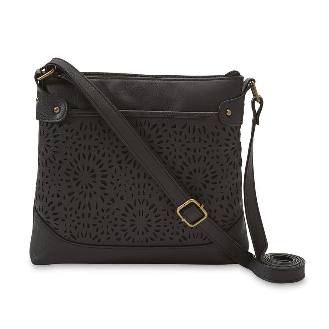 Attention Women's Perforated Crossbody Bag