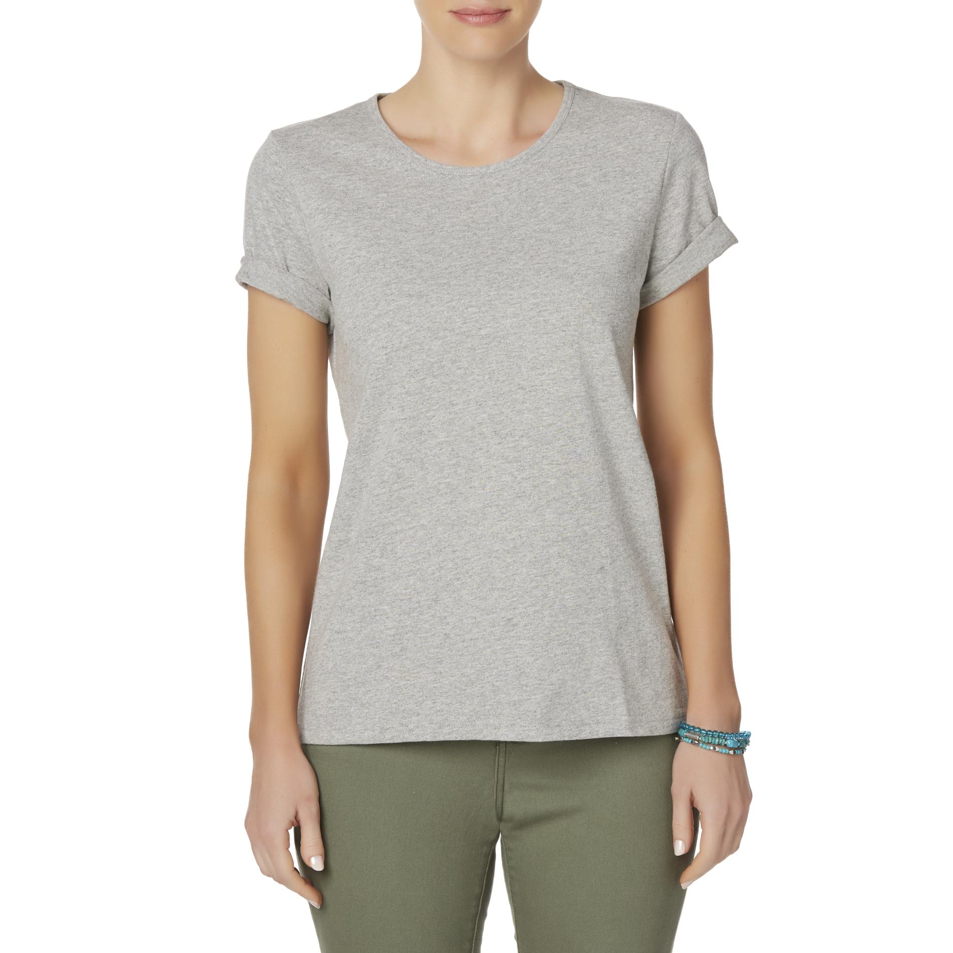 Basic Editions Women's Crew Neck TShirt