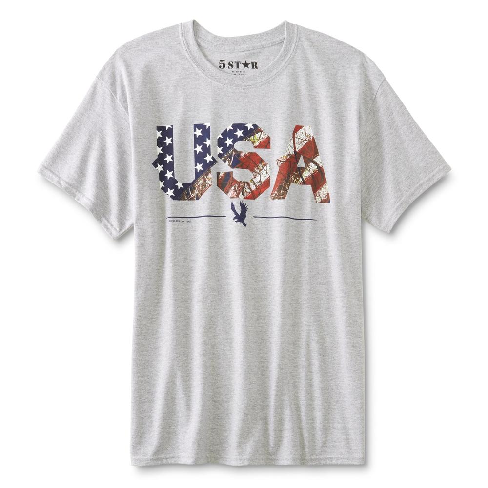 Screen Tee Market Brands Men's Graphic T-Shirt - USA