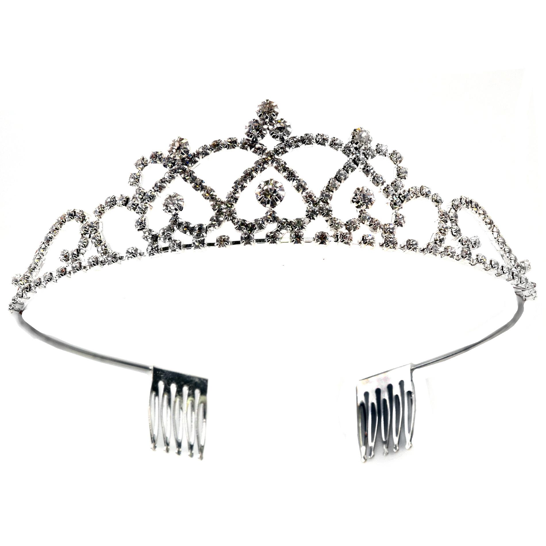 Piper Girls' Silvertone Tiara - Filigree Piper Girls' Silvertone Tiara - Filigree