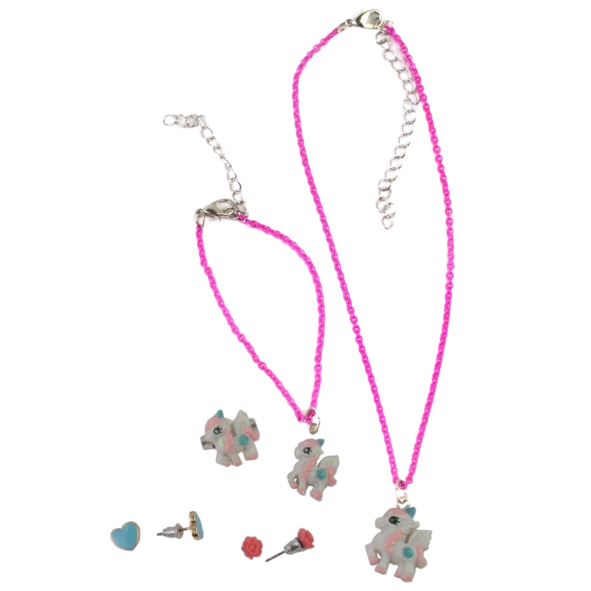 Piper Girls' Necklace, Bracelet, 2-Pairs Stud Earrings & Ring Piper Girls' Necklace, Bracelet, 2-Pairs Stud Earrings & Ring