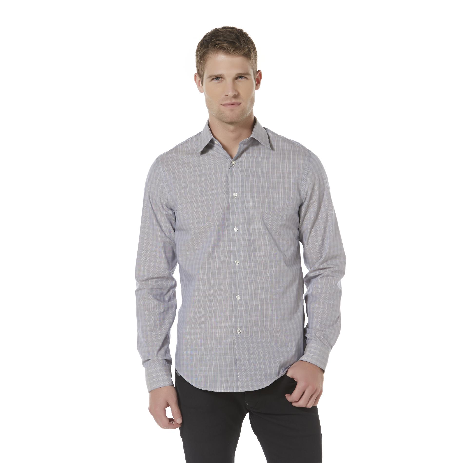 Structure Men's Dress Shirt - Checkered