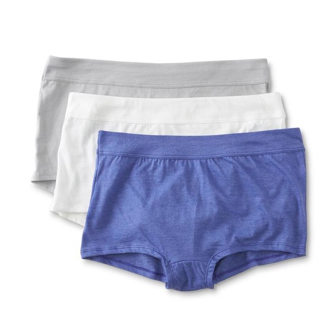 Hanes Women's 3Pairs Constant Comfort XTemp Boy Short Panties