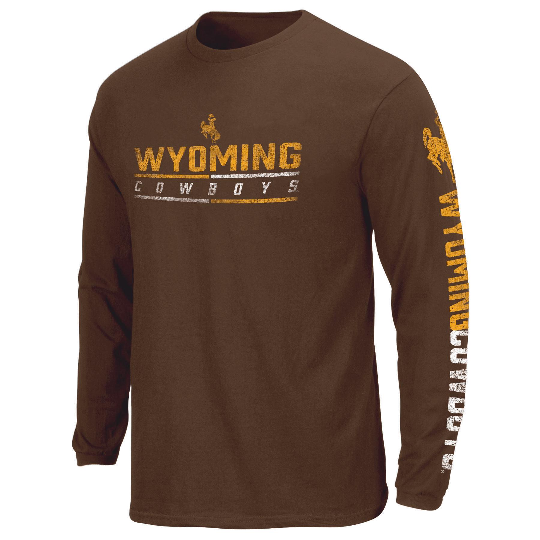 NCAA Men's Long-Sleeve T-Shirt - Wyoming Cowboys