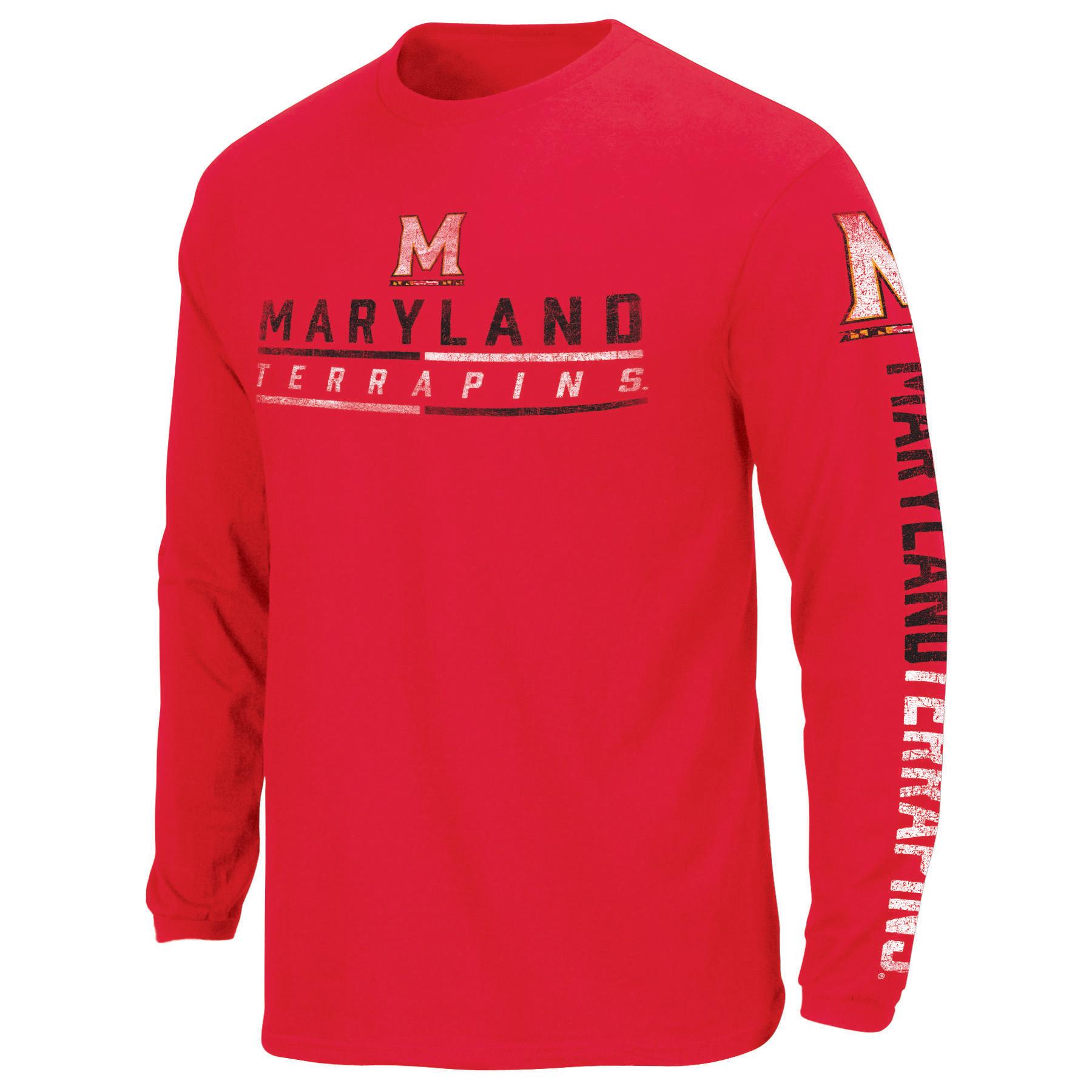 NCAA Men's Long-Sleeve T-Shirt - Maryland Terrapins