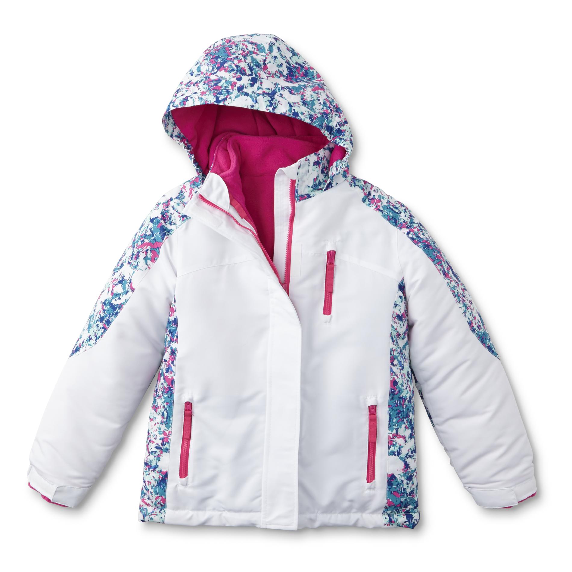 ROEBUCK & CO R1893 Girls' 3-in-1 Winter System Jacket - Abstract