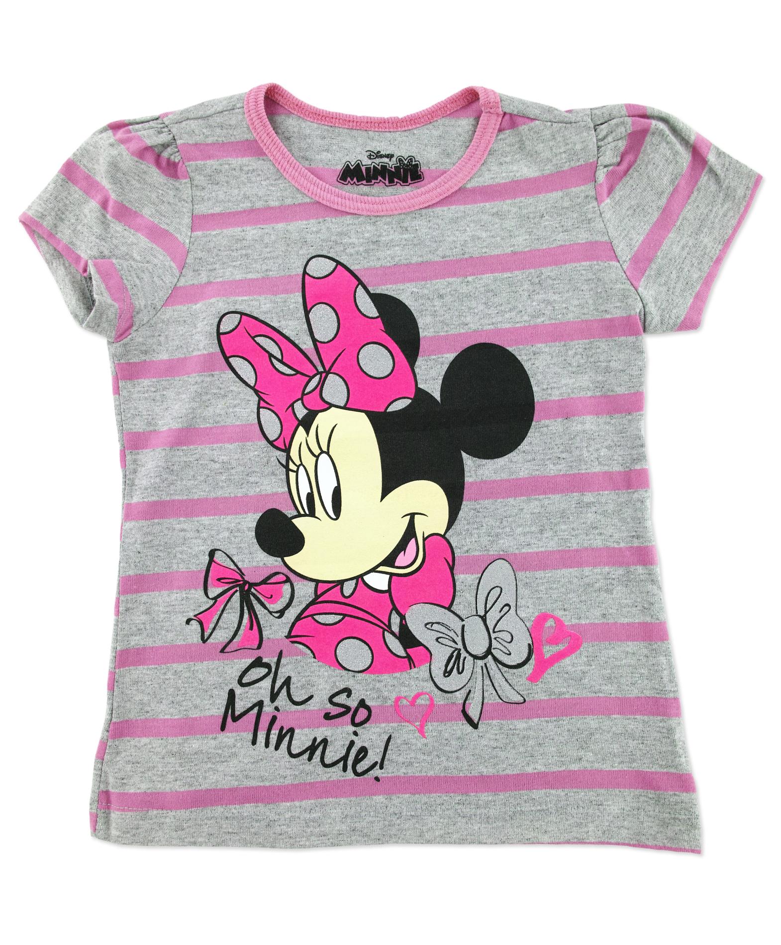 Disney Minnie Mouse Toddler Girl's Graphic T-Shirt - Oh So Minnie