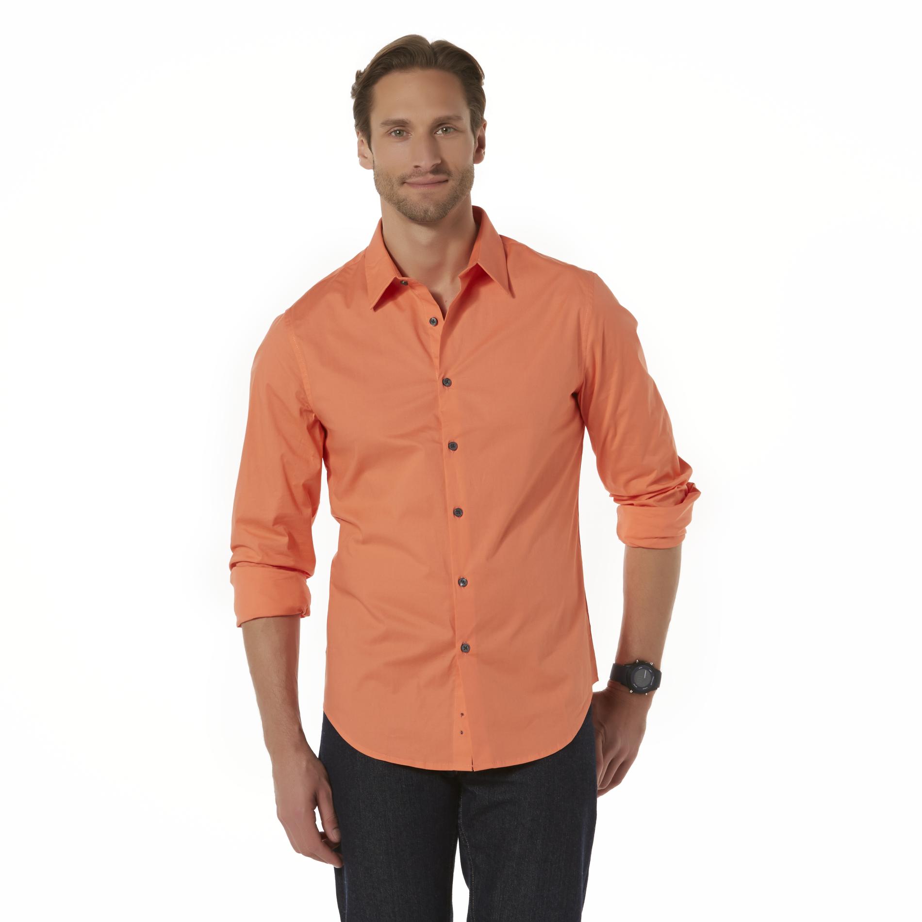 structure slim fit dress shirt