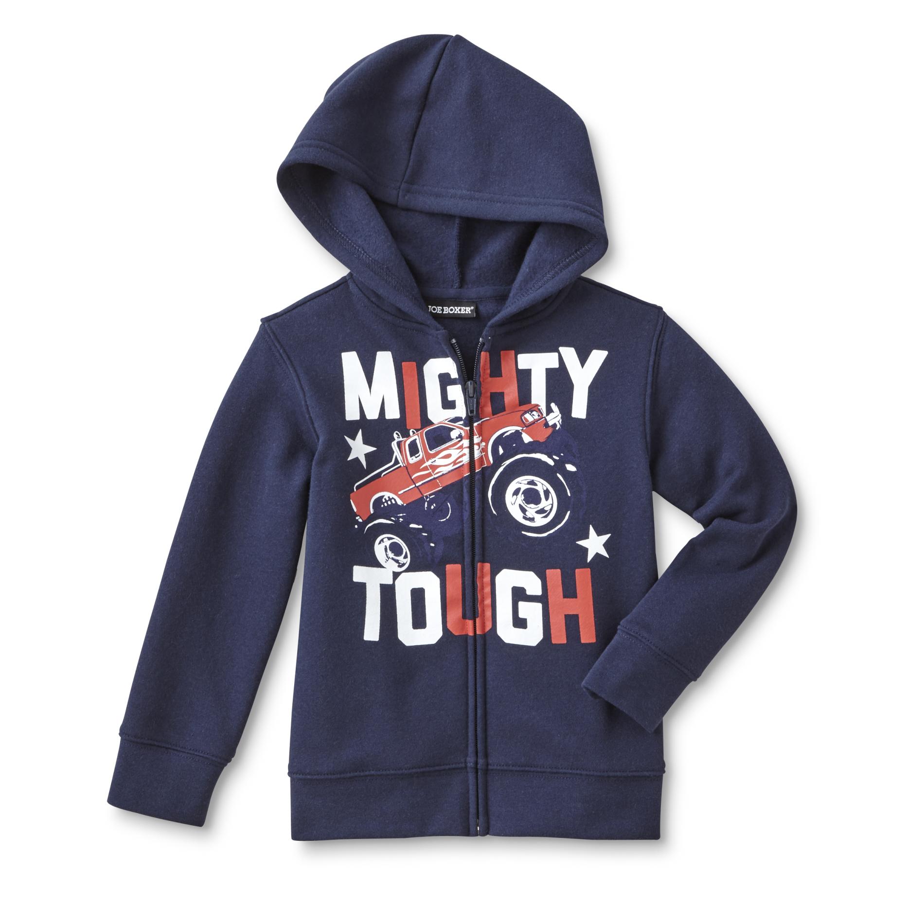 Joe Boxer Infant & Toddler Boys' Graphic Hoodie Jacket - Mighty Tough