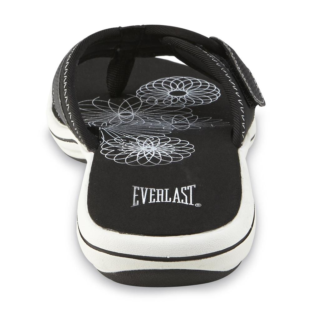 Everlast&reg; Women's Champion Black/White Sport Sandal