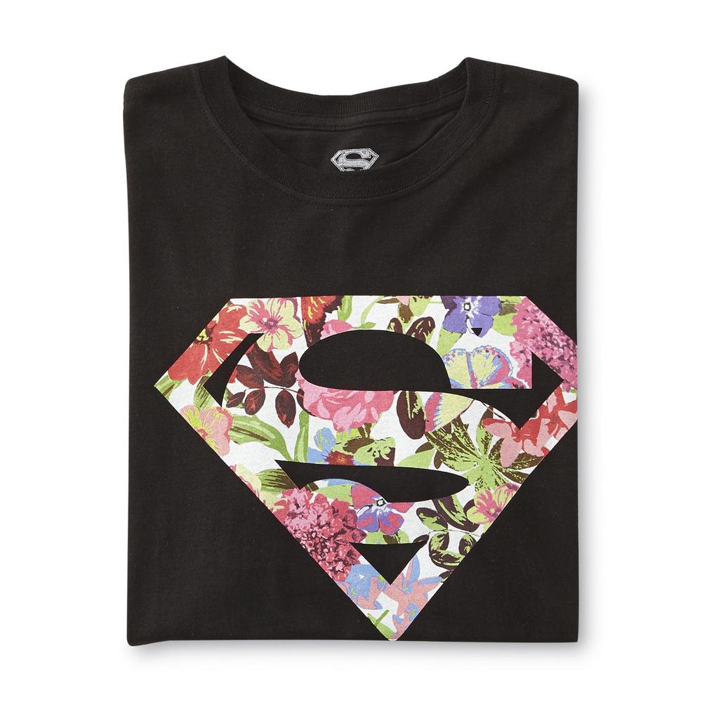 Superman Men's Graphic T-Shirt - Floral