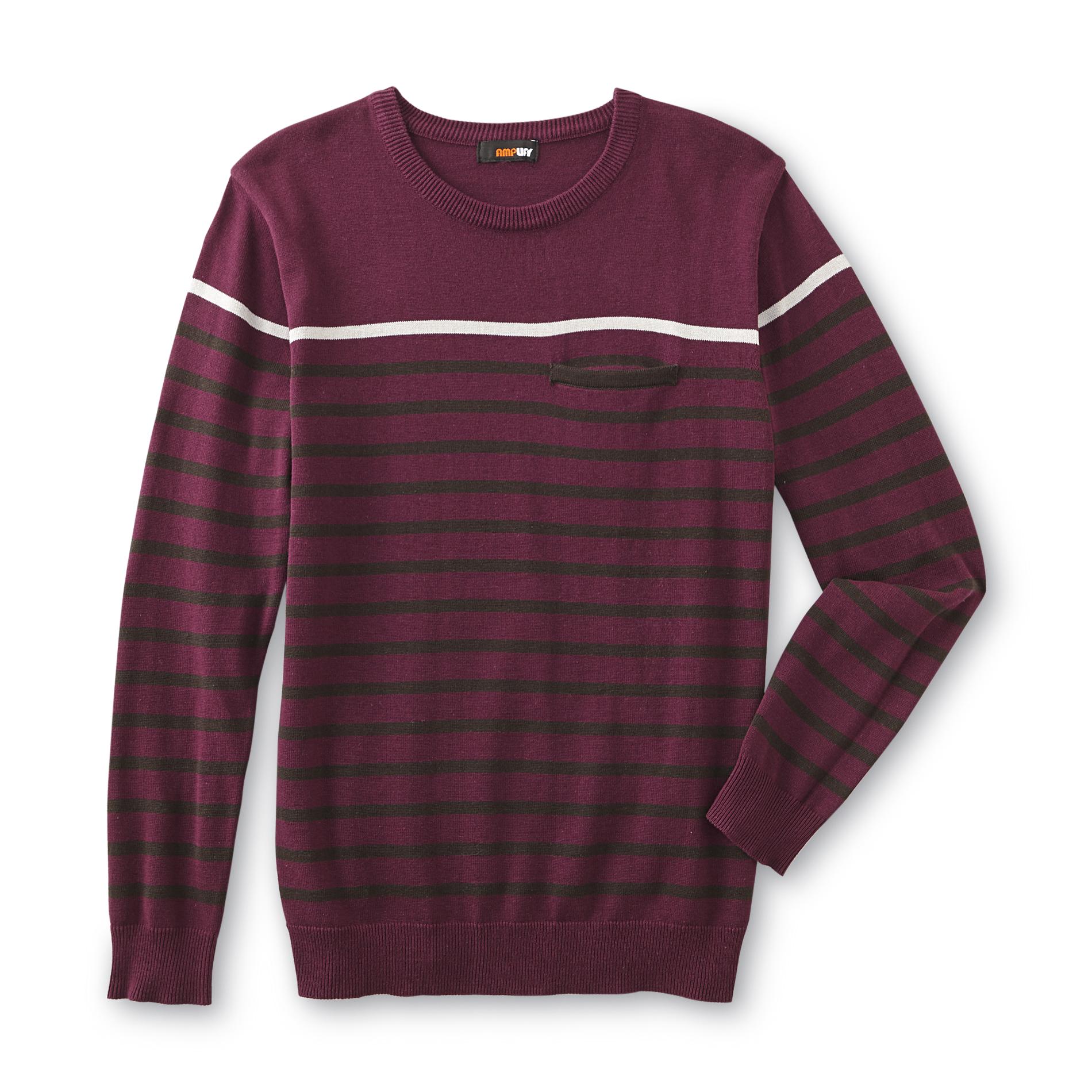 Amplify Young Men's Sweater - Striped