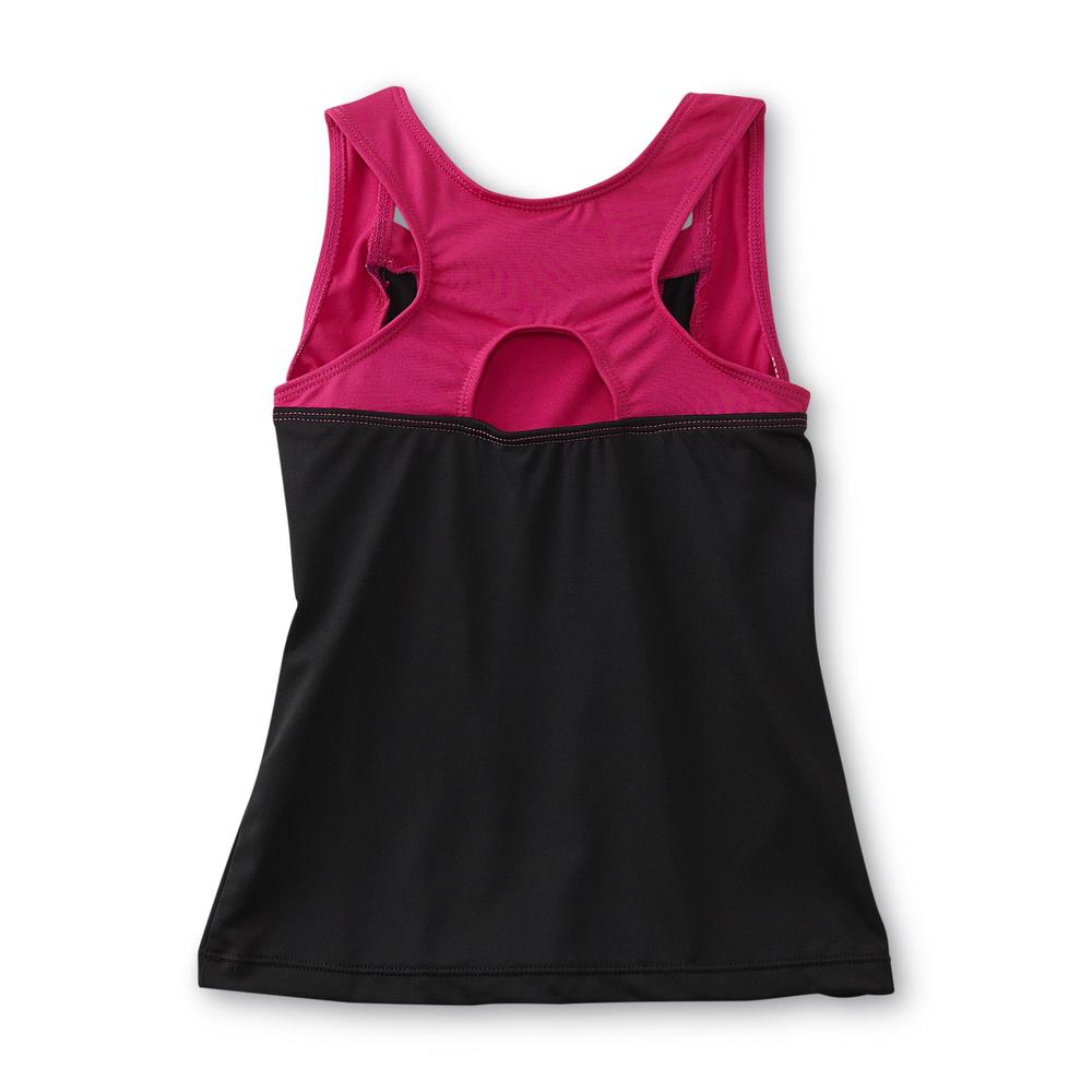 Jacques Moret Girl's Active Tank Top - Colorblock