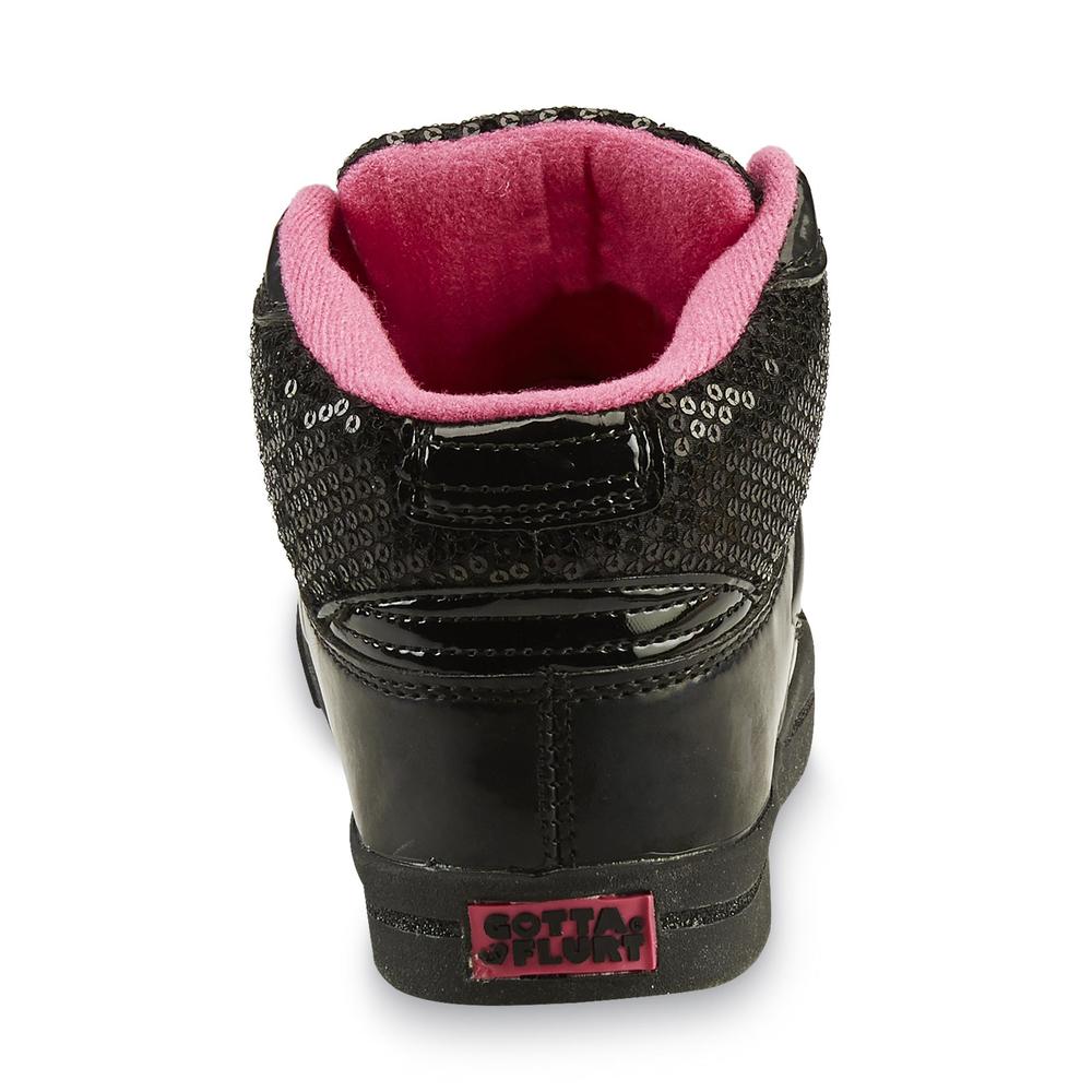 Gotta Flurt Women's Swerve Athletic Shoe - Black/Pink