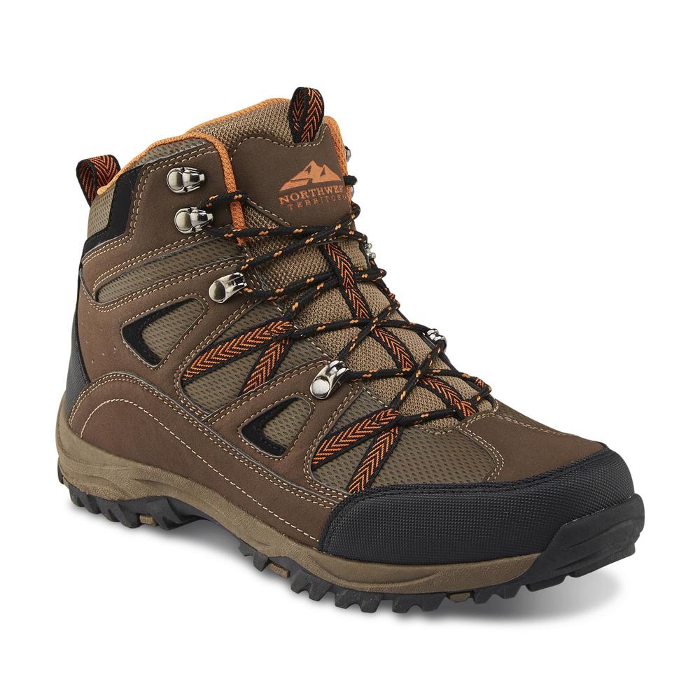 Northwest Territory Men's Fenton Brown/Orange Hiking Boot