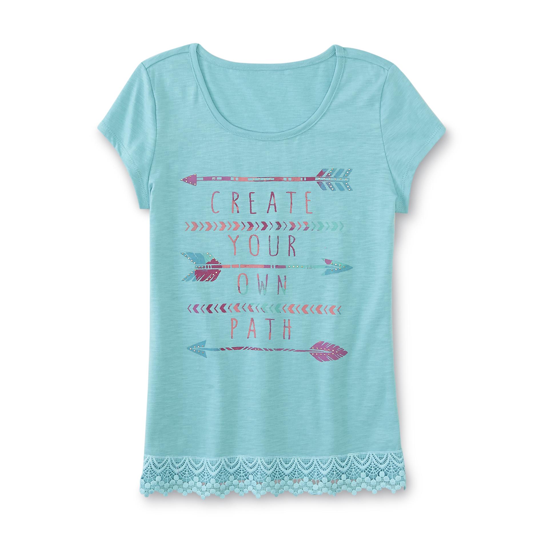 Canyon River Blues Girl's Graphic T-Shirt - Create Your Own Path