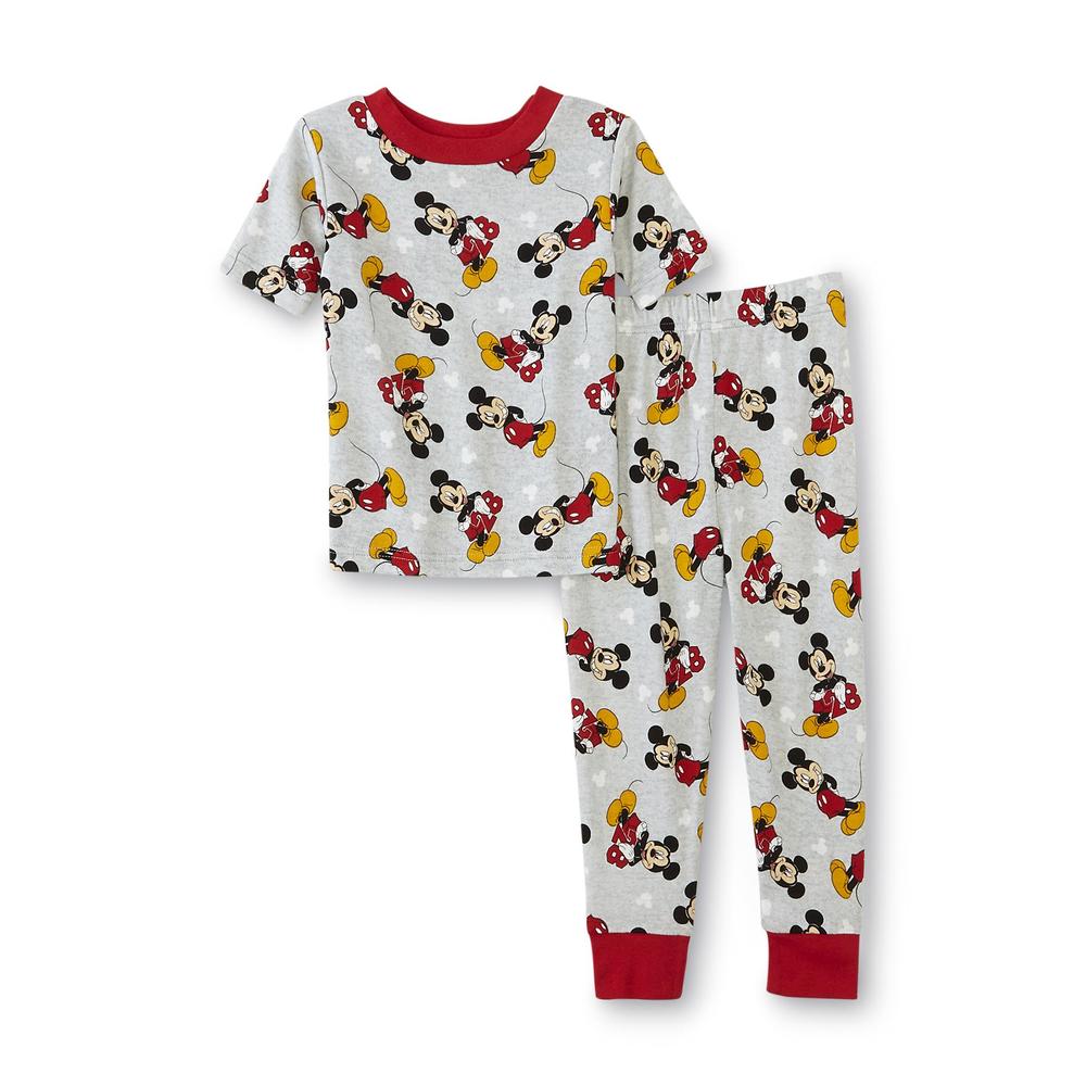 Disney Mickey Mouse Toddler Boy's 2-Pairs Pajamas