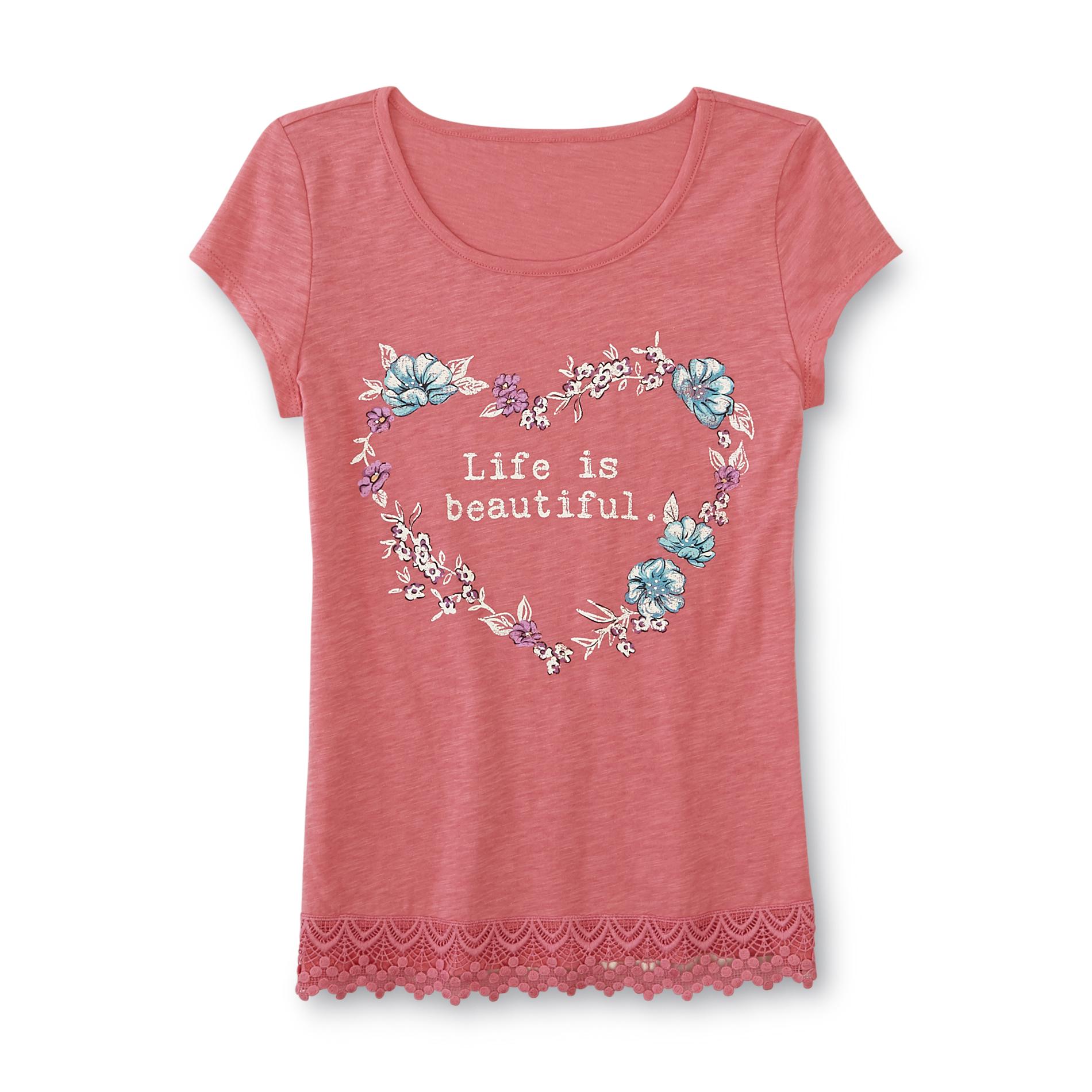 Canyon River Blues Girl's Graphic T-Shirt - Life Is Beautiful