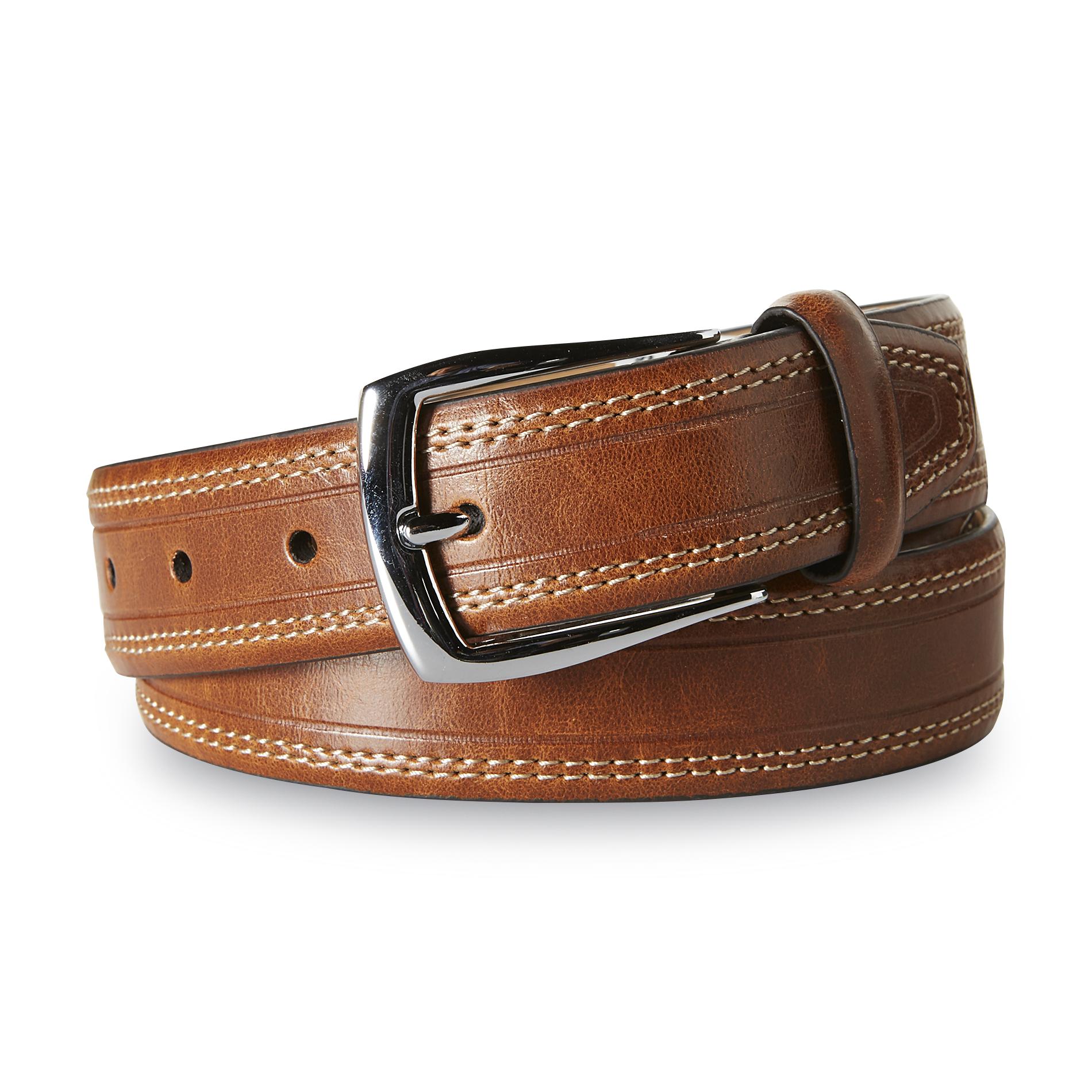 Dockers Men's Bonded Leather Belt