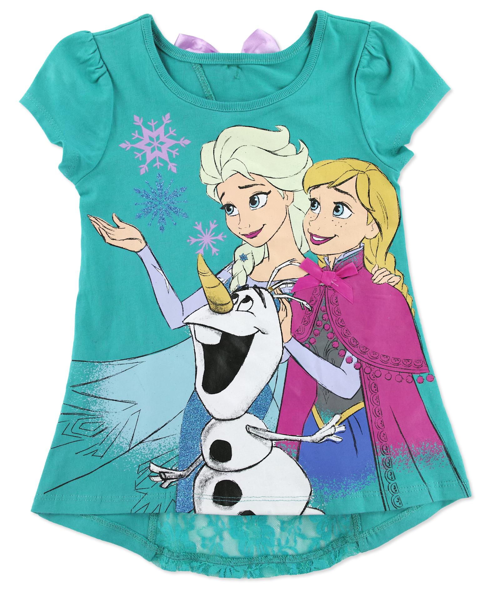 Disney Frozen Girl's Graphic T-Shirt