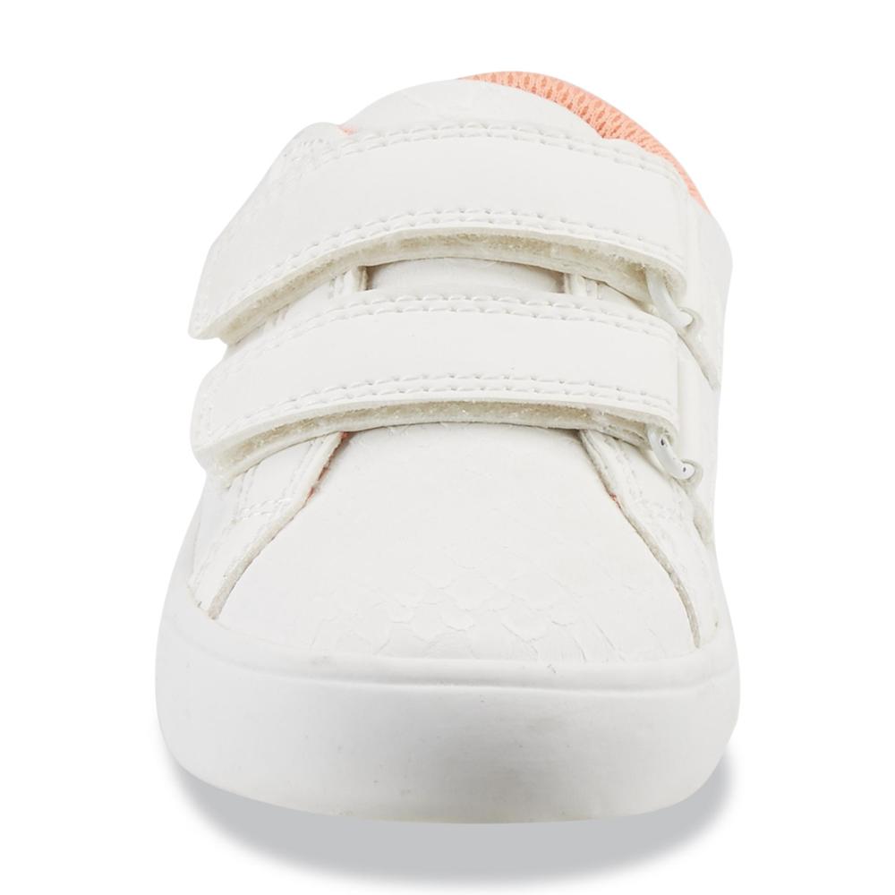 Carter's Toddler Girl's Lisa White/Peach Sneaker