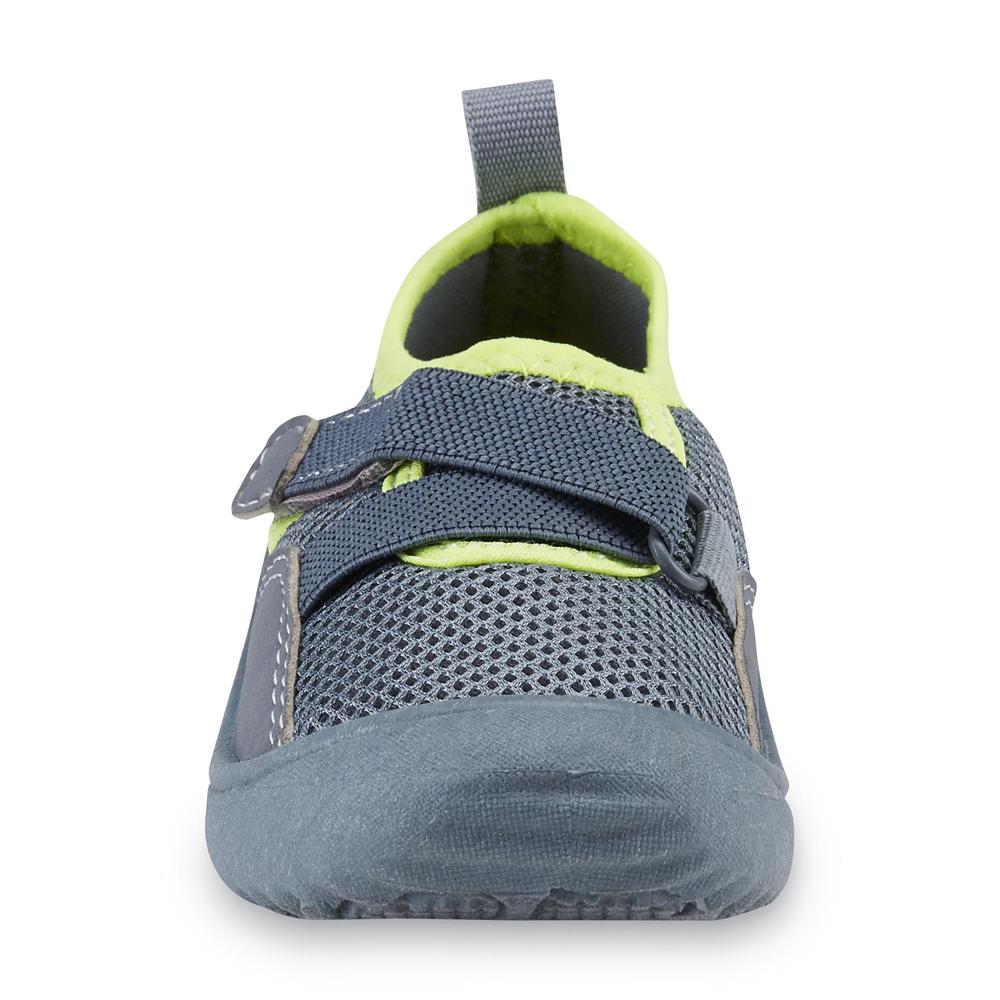 Carter's Toddler Boy's Swimmer Gray/Lime Water Shoe