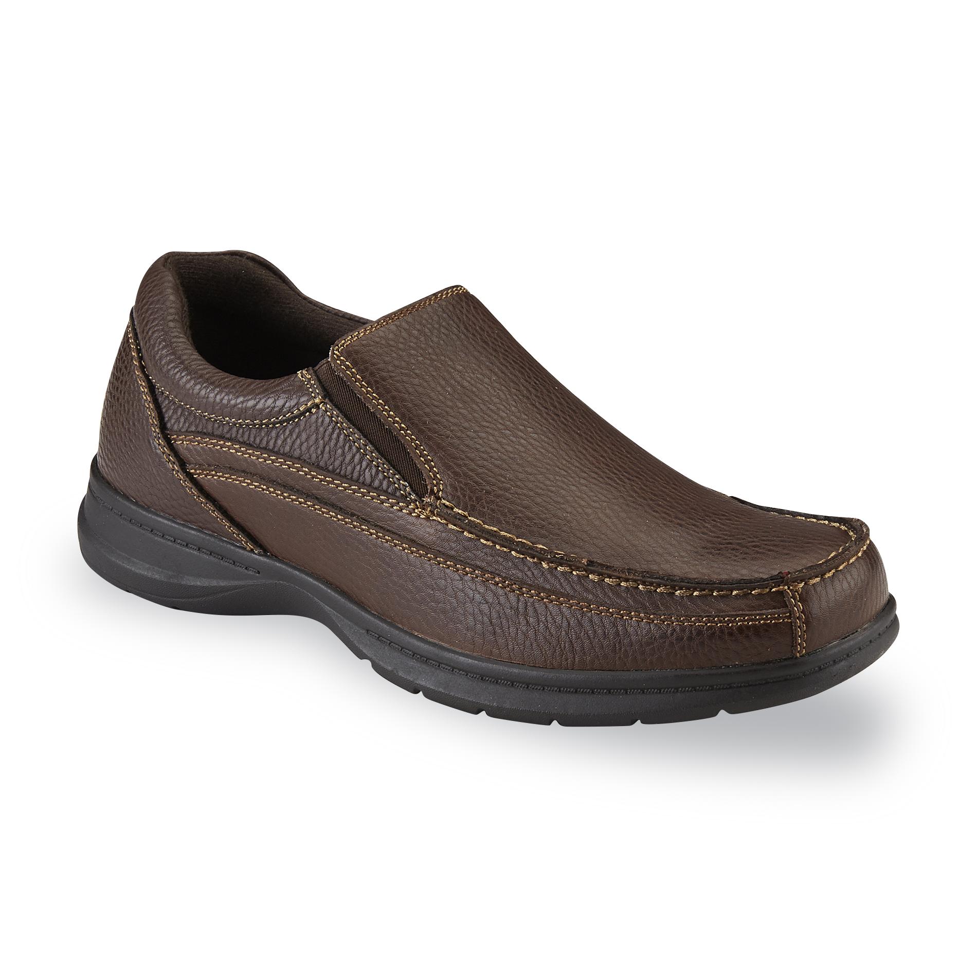 Dr. Scholl's Men's Bounce Leather Casual Loafer - Brown - Shoes - Men's ...