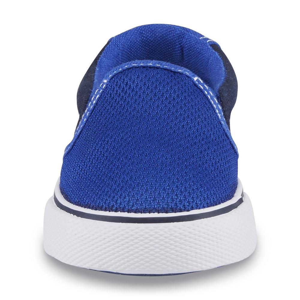 Joe Boxer Toddler Boy's Remix Blue/Black Slip-On Shoe