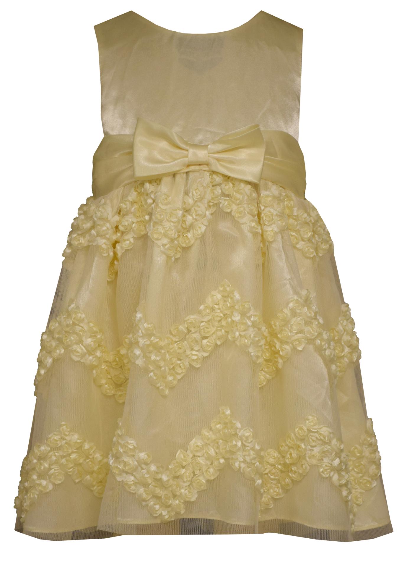 Ashley Ann Infant & Toddler Girl's Occasion Dress - Chevron