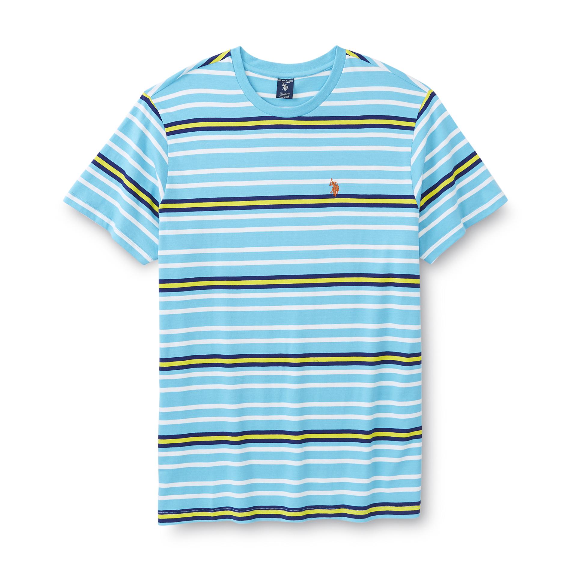 U.S. Polo Assn. Men's Crew Neck T-Shirt - Striped