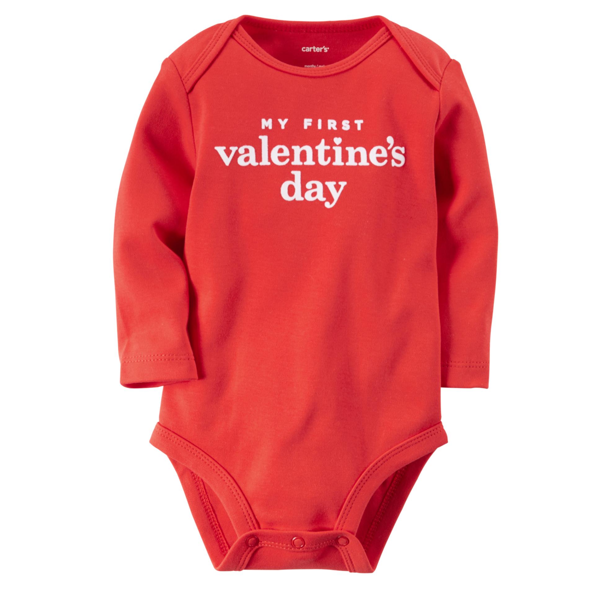 Carter's Newborn & Infant's Graphic Bodysuit- Valentine's Day