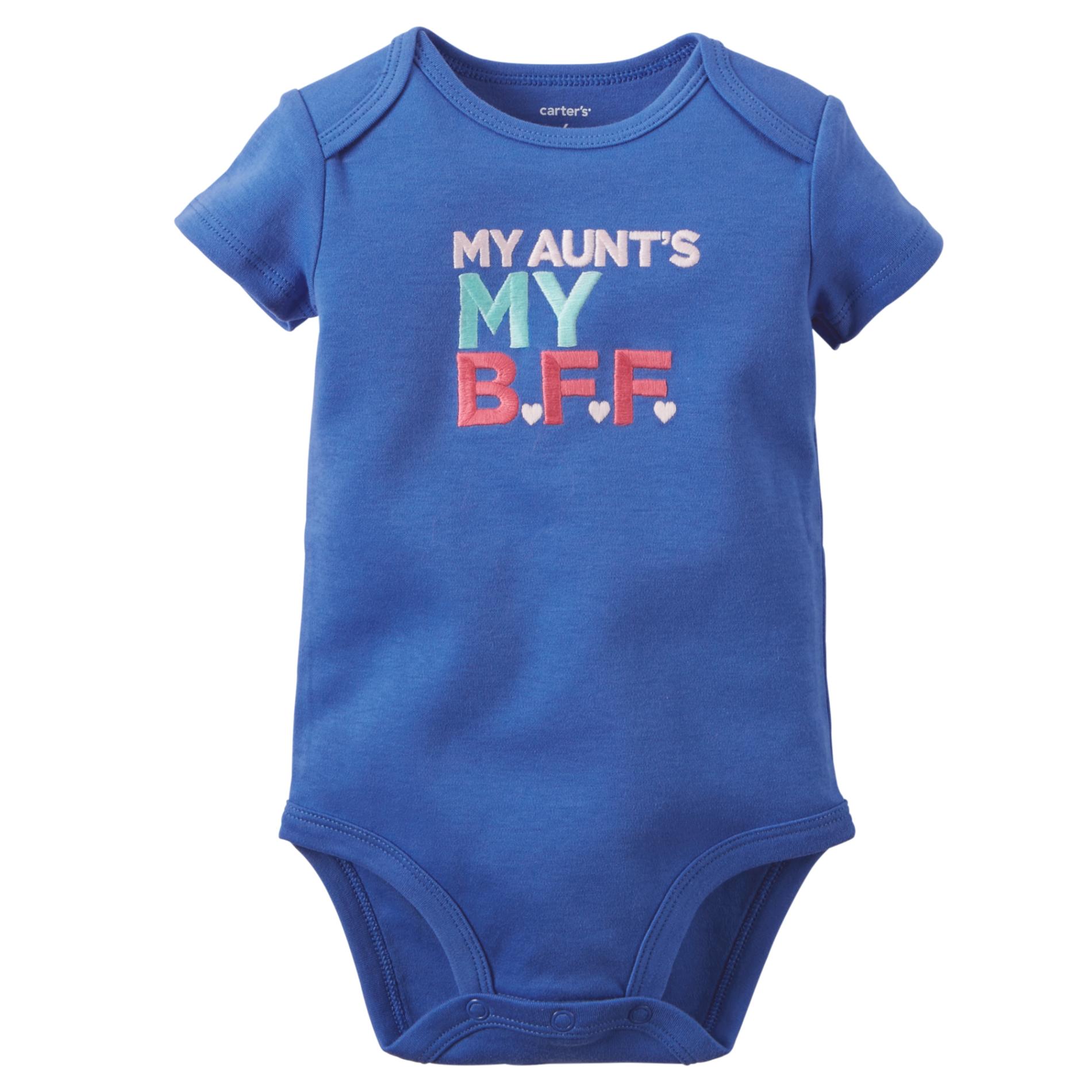 Carter's Newborn & Infant Girl's Short-Sleeve Bodysuit - Aunt