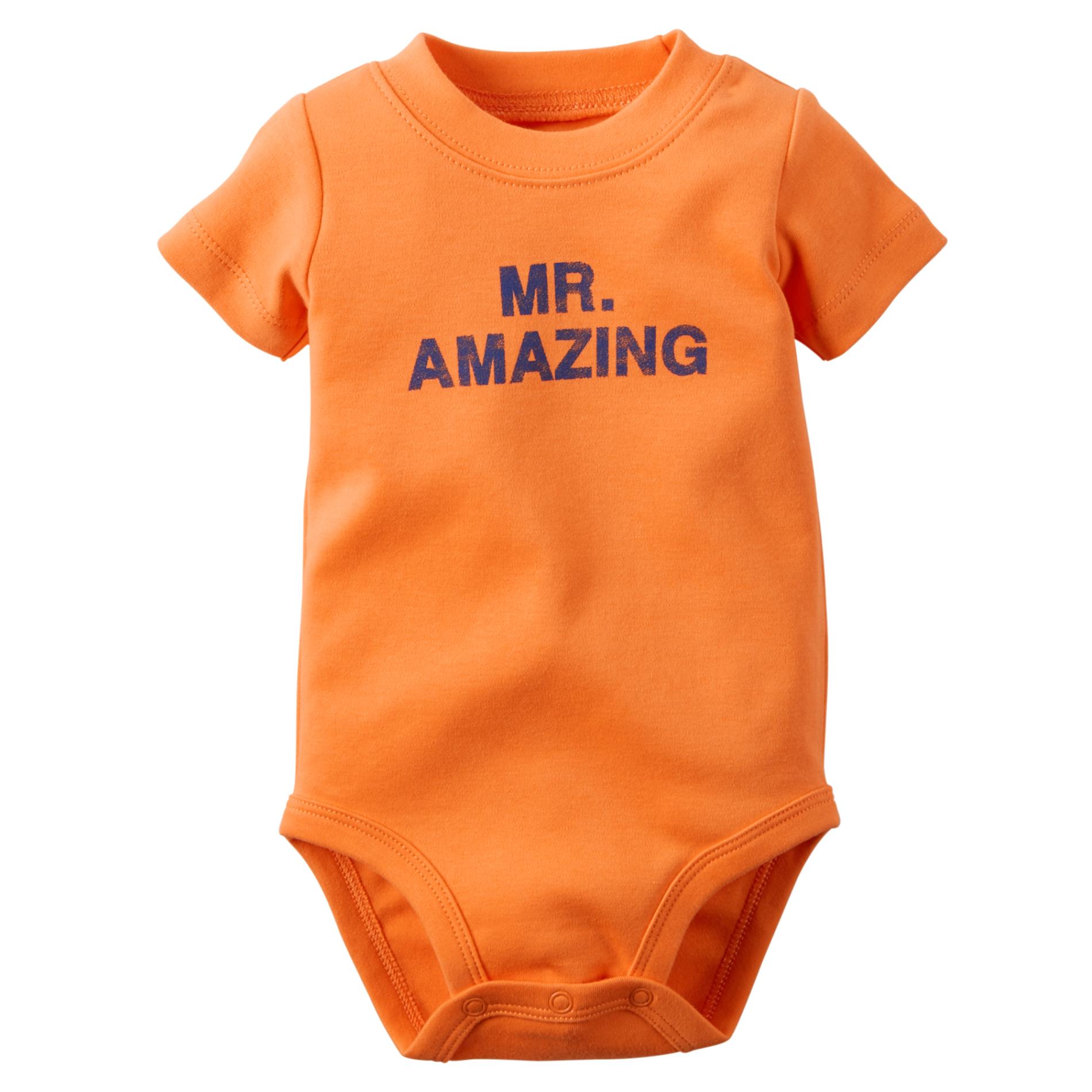 Carter's Newborn & Infant Boy's Graphic Bodysuit - Amazing
