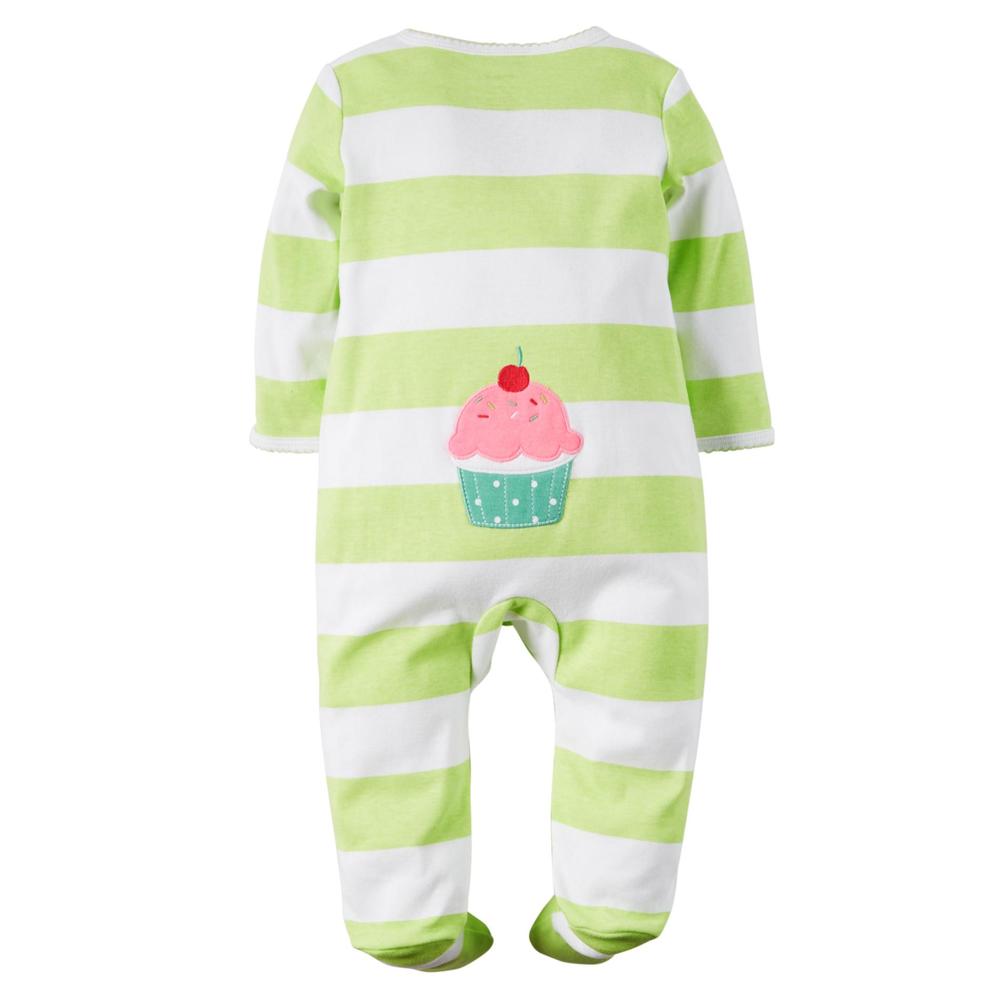 Carter's Newborn Girl's Sleep & Play - Striped