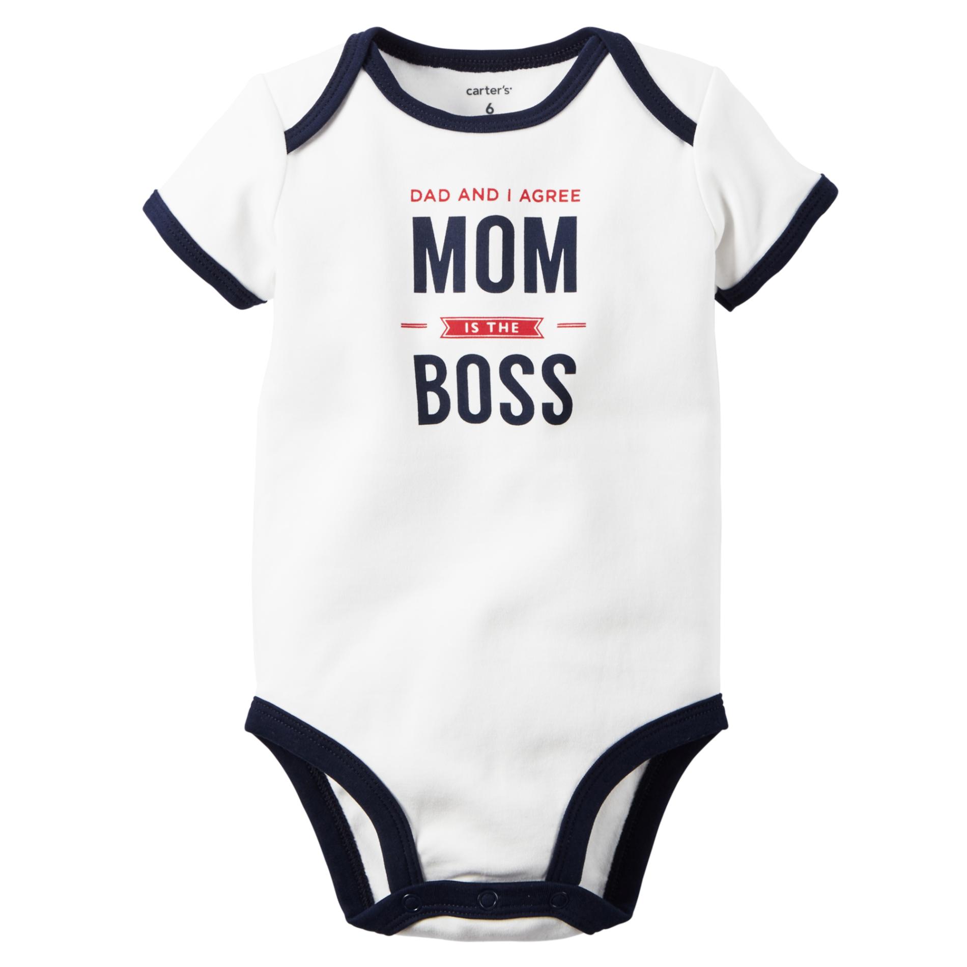 Carter's Newborn & Infant Boy's Graphic Bodysuit - Mom