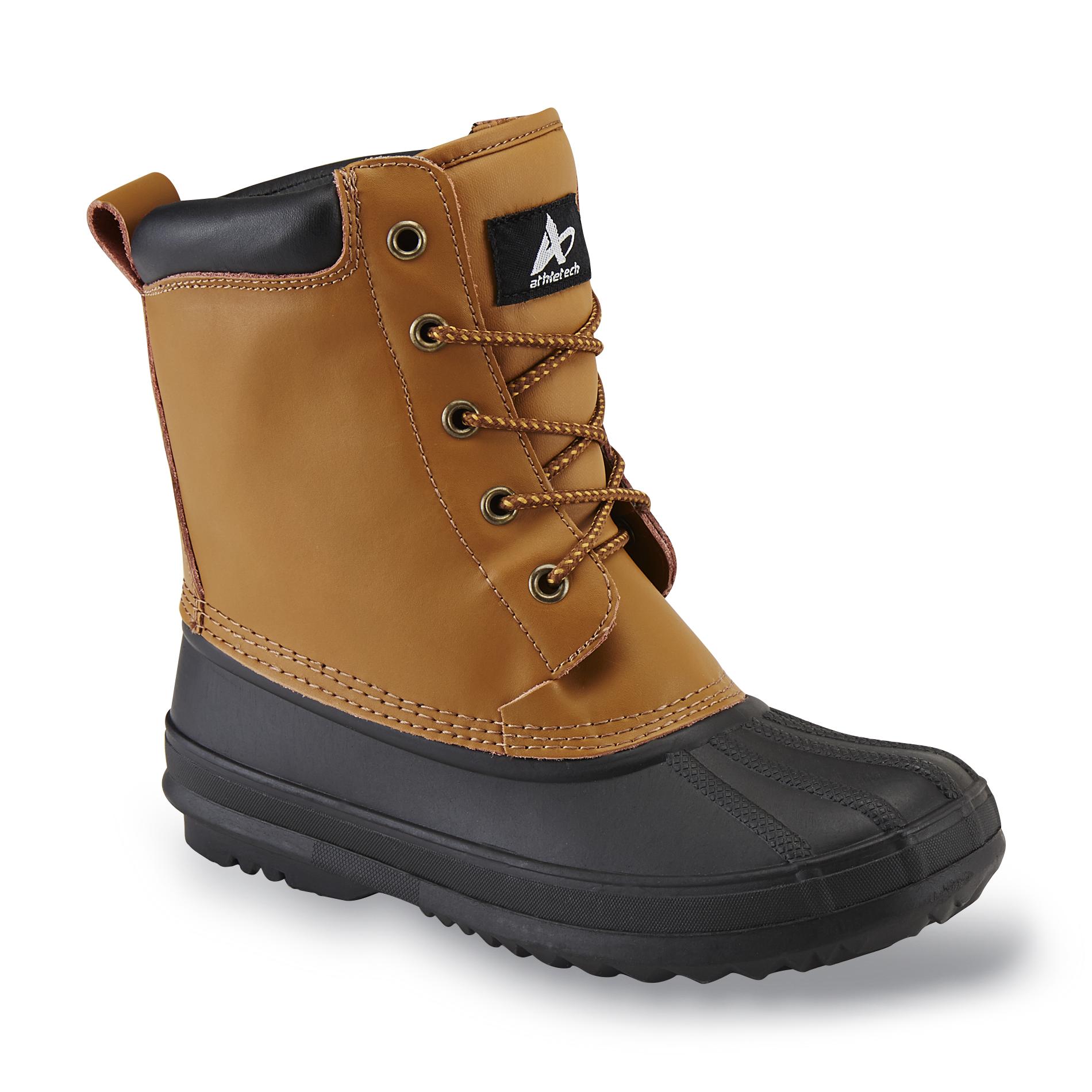 Athletech Women's Acacia Brown Water-Resistant Duck Boot