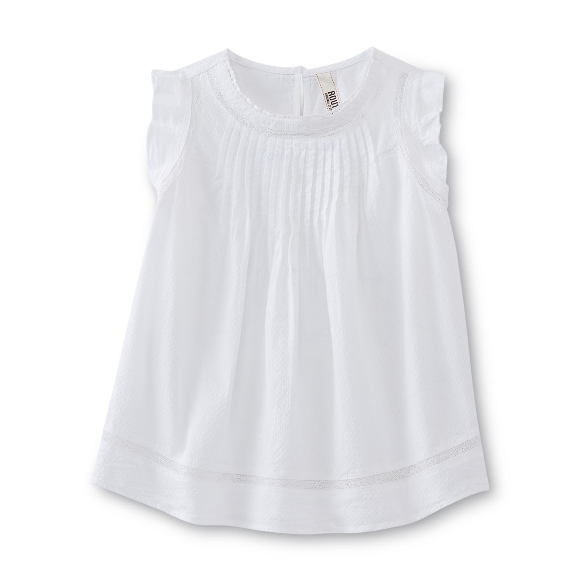 Route 66 Girl's Peasant Top