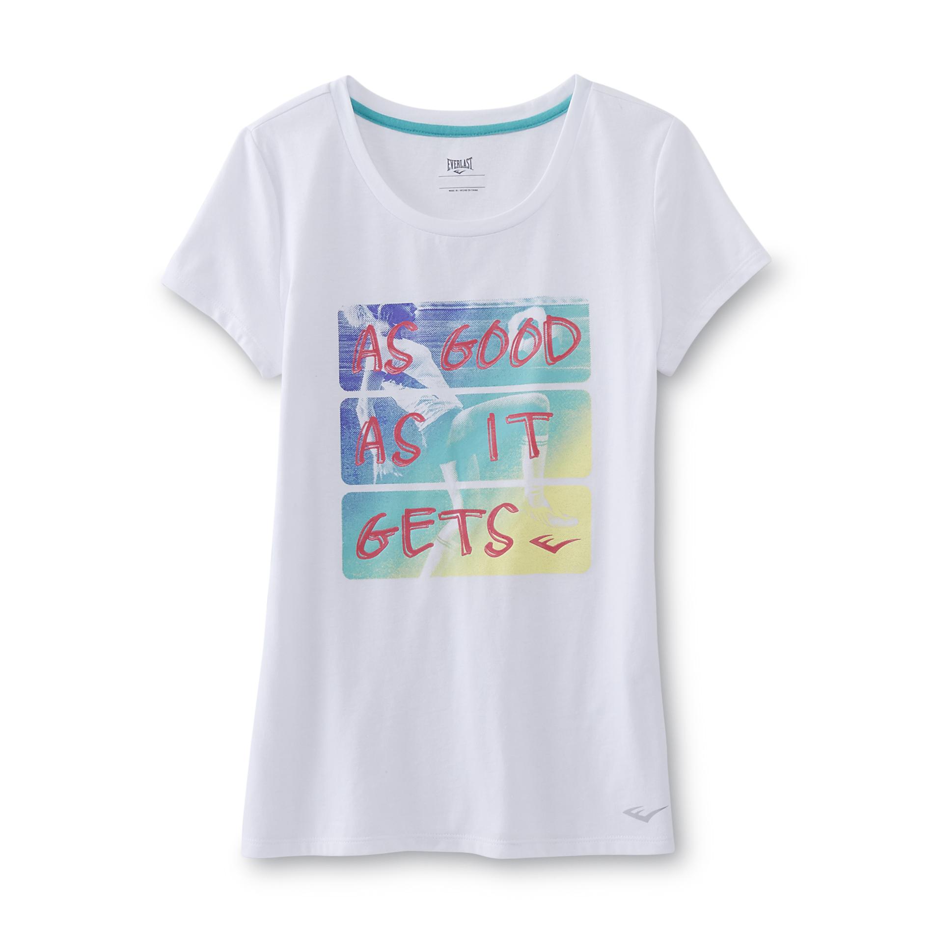 Everlast&reg; Girl's Graphic T-Shirt - As Good As It Gets