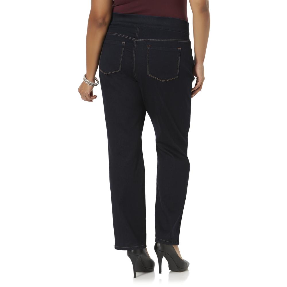 Gloria Vanderbilt Women's Plus Avery Straight Leg Jeans